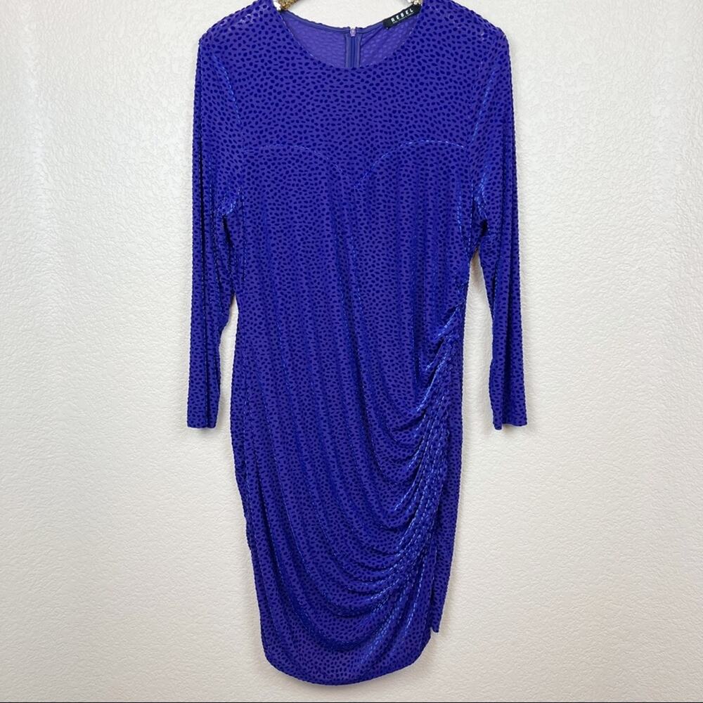 Rebel Wilson X Angels • Ruched Body-Con Dress